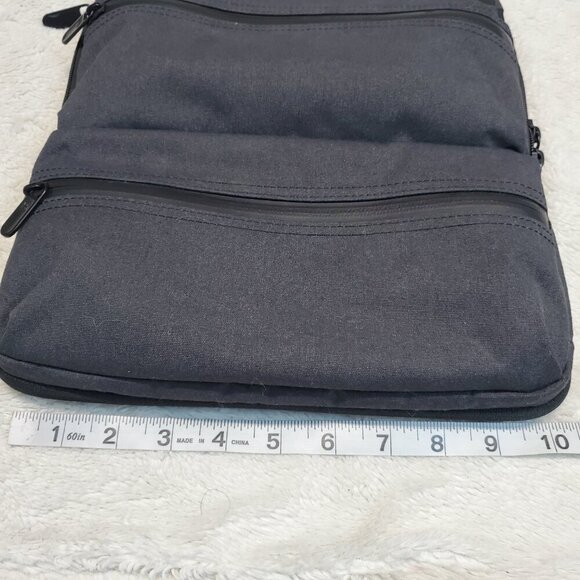 Victorinox Gray Swiss Army Men Crossbody Bag Fabric Office School Shoulder Strap - Picture 8 of 14